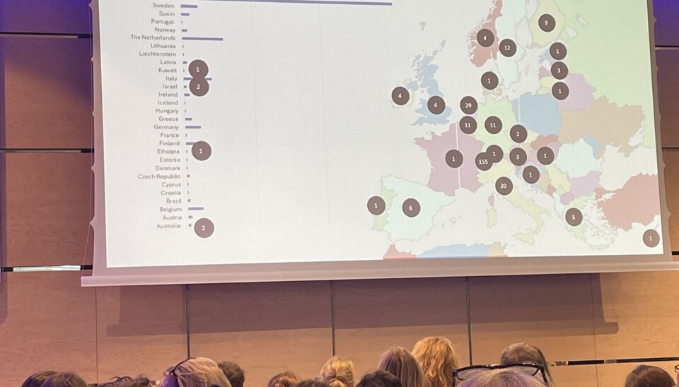 Representasjon frå 22 land på EU-PPT2024