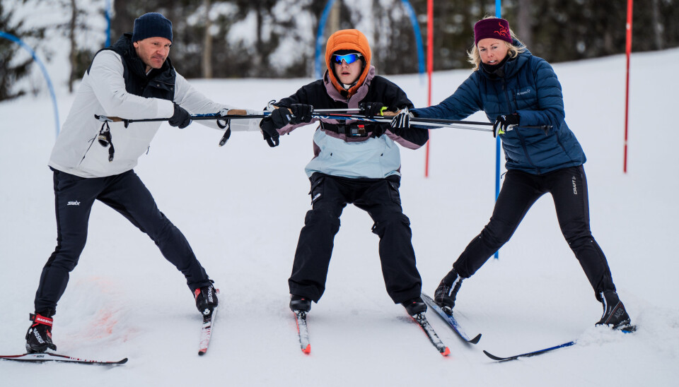 Øystein, Kjersti og deltaker i Team Pølsa