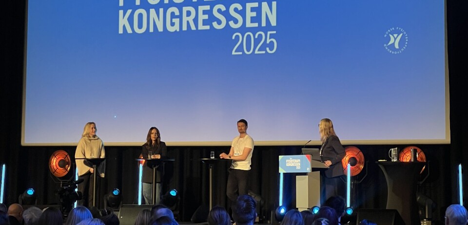 Paneldebatten under Fysioterapikongressen 2025