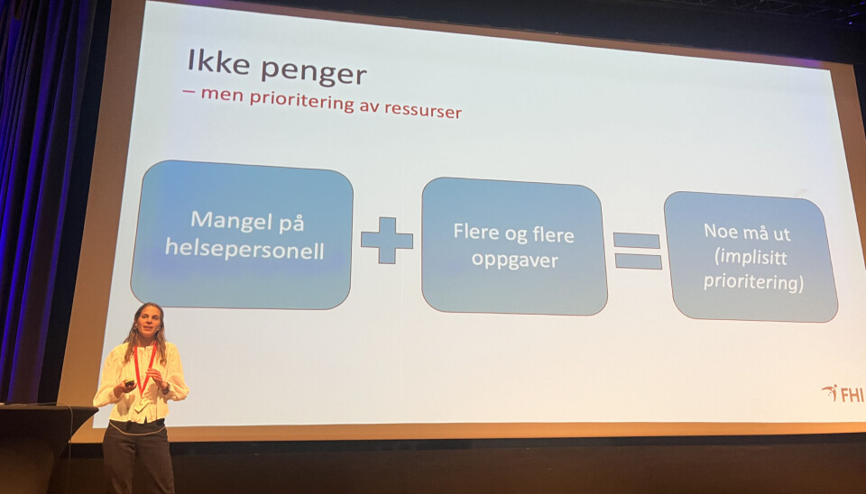 Foredrag om helseøkonomi v/Christina Hansen Edwards (NASKO/NTNU)